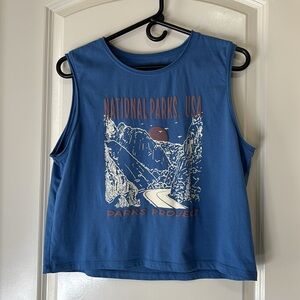 Parks project women tank top medium